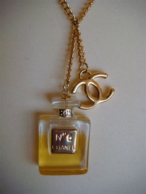 acrylic perfume charm chanel inspired.